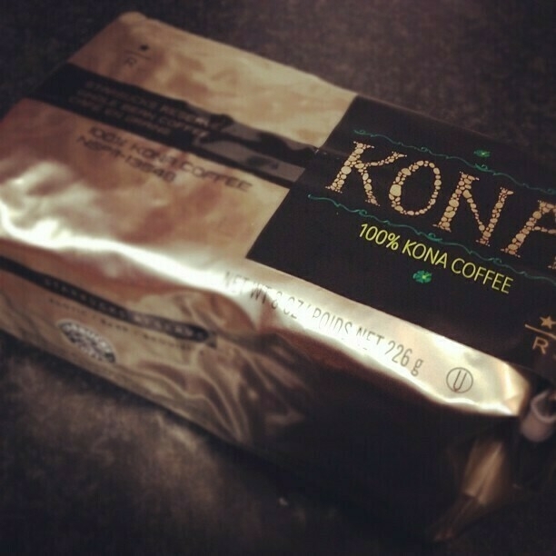 100% Kona, from Starbucks